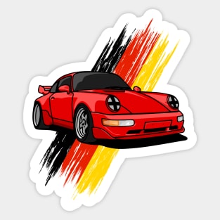 911 turbo Sticker